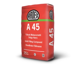 ARDEX A 45 Yüksek Mukavemetli Dolgu Harcı Ambalajı