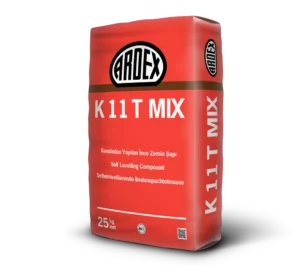 ARDEX K 11 T MIX Kendinden Yayılan İnce Zemin Şapı Ambalajı