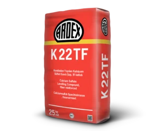 ARDEX K 22 TF Kalsiyum Sülfat Şap Ambalajı