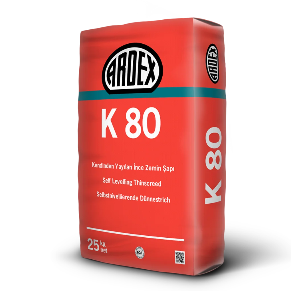 ARDEX K80 - Hızlı Kuruyan, Yüksek Mukavemetli Zemin Kaplama