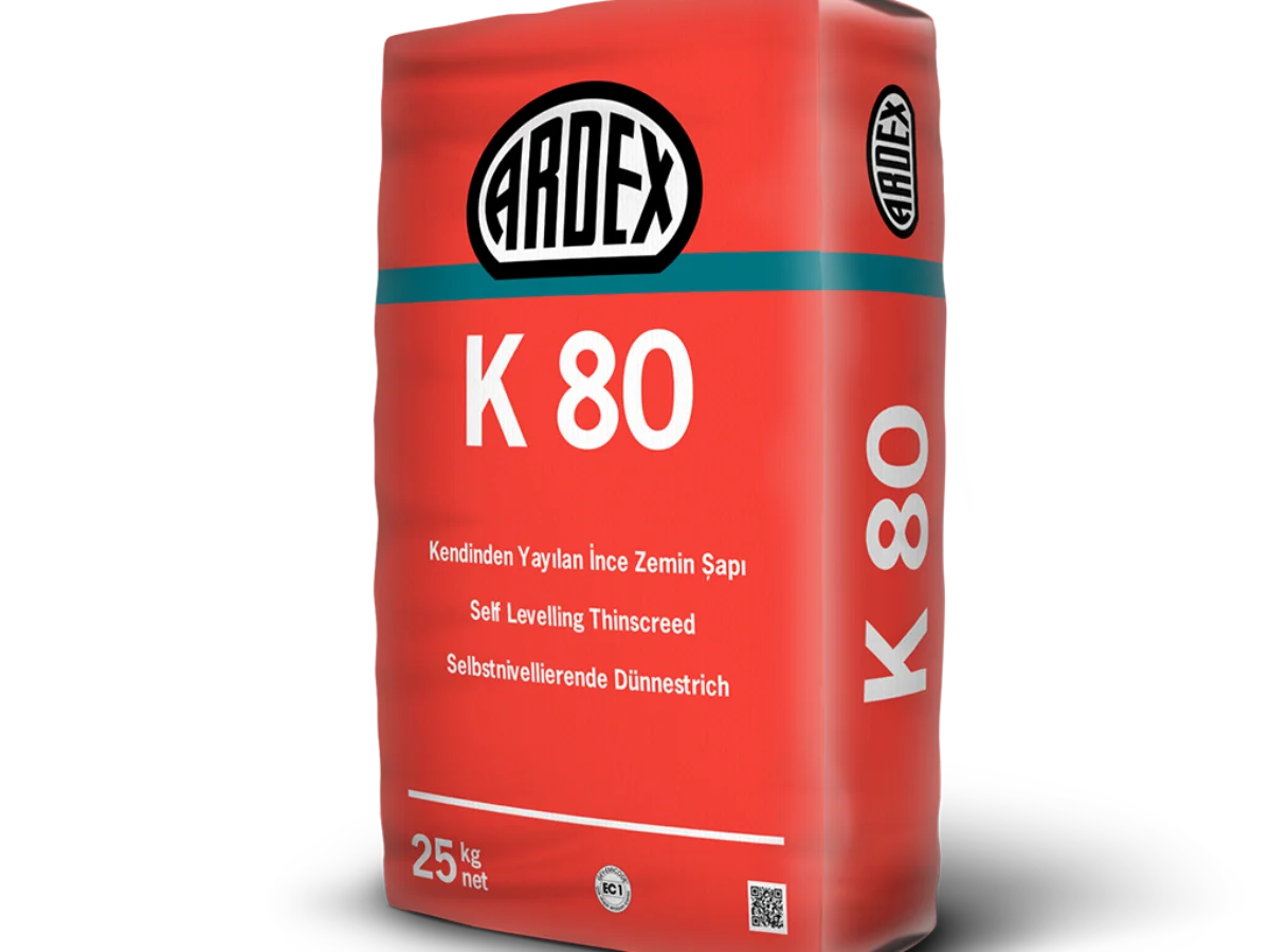 ARDEX K80 - Hızlı Kuruyan, Yüksek Mukavemetli Zemin Kaplama