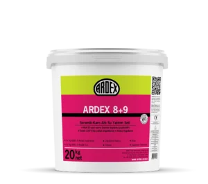 ARDEX 8+9 — Hızlı ve Elastik Su Yalıtım Malzemesi