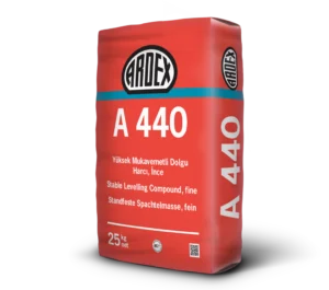 ARDEX A 440 Yüksek Mukavemetli İnce Dolgu Harcı Ambalajı