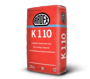 ARDEX K 110 Kendinden Yayılan Zemin Şapı Ambalajı