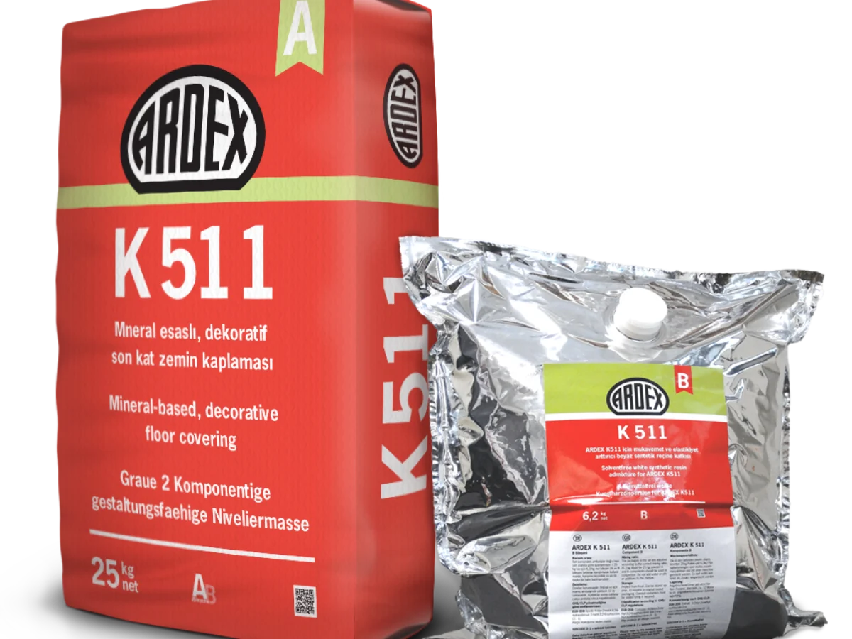 ARDEX K 511 — Beton Görünümlü Dekoratif Zemin Kaplaması