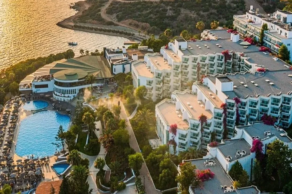 BODRUM HOLIDAY RESORT SPA Yukarıdan Genel Görünüm